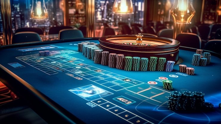 Tampilan meja Live Roulette konco88 dengan dealer profesional dan roda roulette